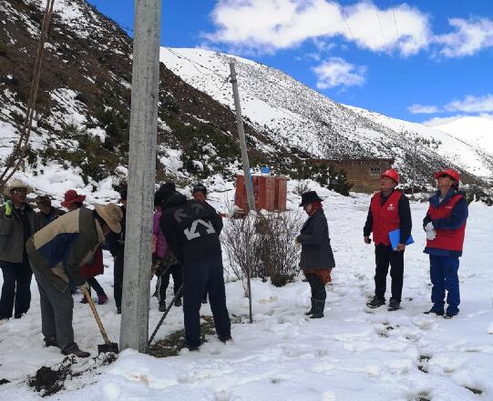 國網(wǎng)南充供電公司援藏幫扶小組：突遭特大暴風(fēng)雪，全力組織搶險(xiǎn)應(yīng)對