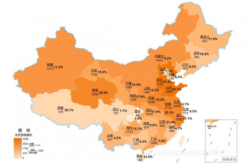 國(guó)家能源局：2022年一季度光伏新增裝機(jī)1321萬千瓦，同比增長(zhǎng)138%！