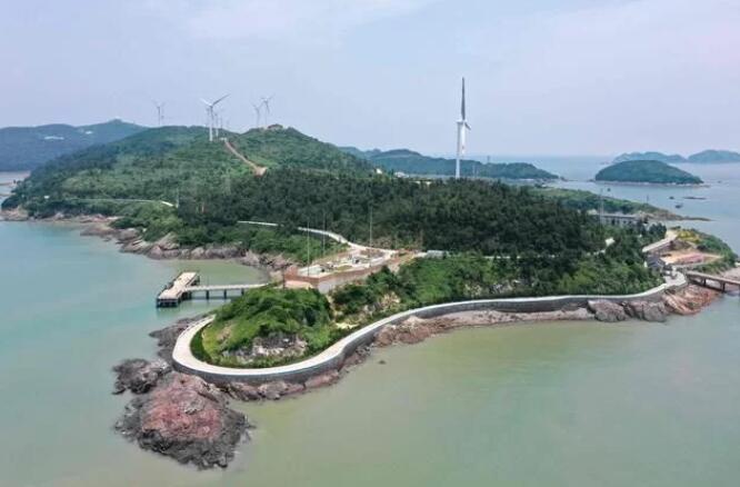 浙江投運(yùn)海島“綠氫”綜合能源示范工程