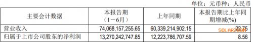 連拋兩項(xiàng)百億元投資計(jì)劃 千億光伏龍頭營收凈利雙增長