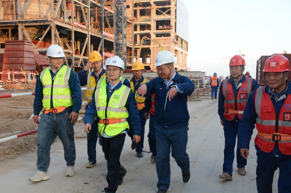 中國能建建筑集團(tuán)到正寧百萬項目部開展秋檢及體系內(nèi)審