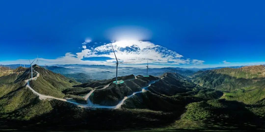 廣西金紫山風電場三期項目全容量投產(chǎn)