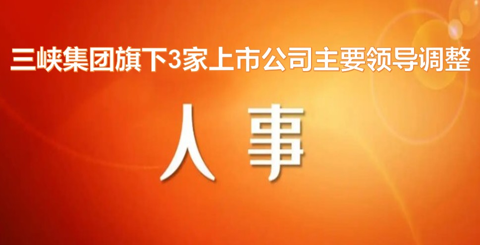 電力央企密集調(diào)整旗下上市公司領(lǐng)導(dǎo)層！